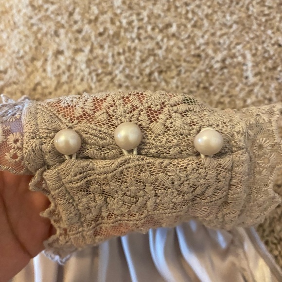 Satin Shirt with Buttons - Picture 2 of 3